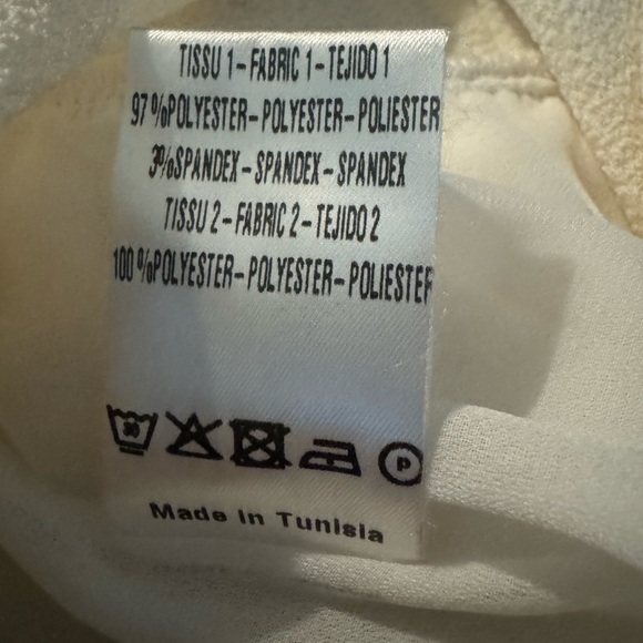 Sandro Rapprochement Dress in White - Picture 13 of 15